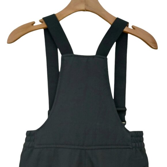 Slalom Ski Snow Bibs Overalls Youth 12 Medium Black Unisex Insulated Outdoor - Picture 7 of 11